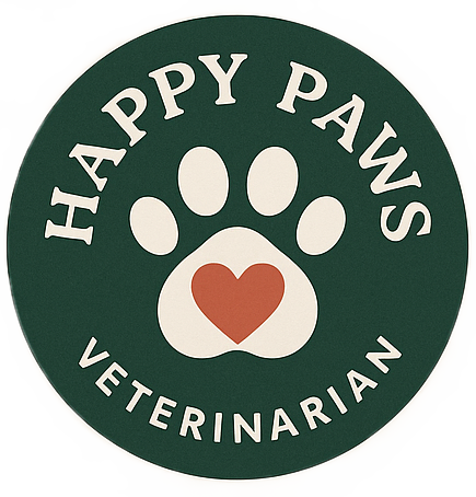 Happy Paws Veterinarian logo